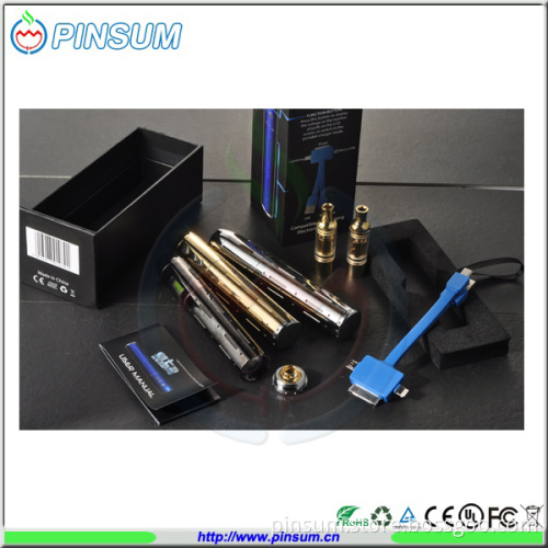 2014 2600mAh Voltage Variable Mechanical Mod Vaporizer Pen E Tech